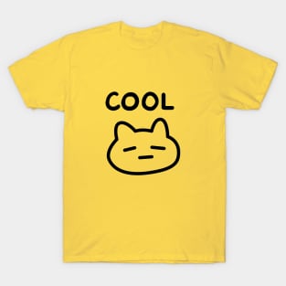 Retsuko Cool Cat Black T-Shirt